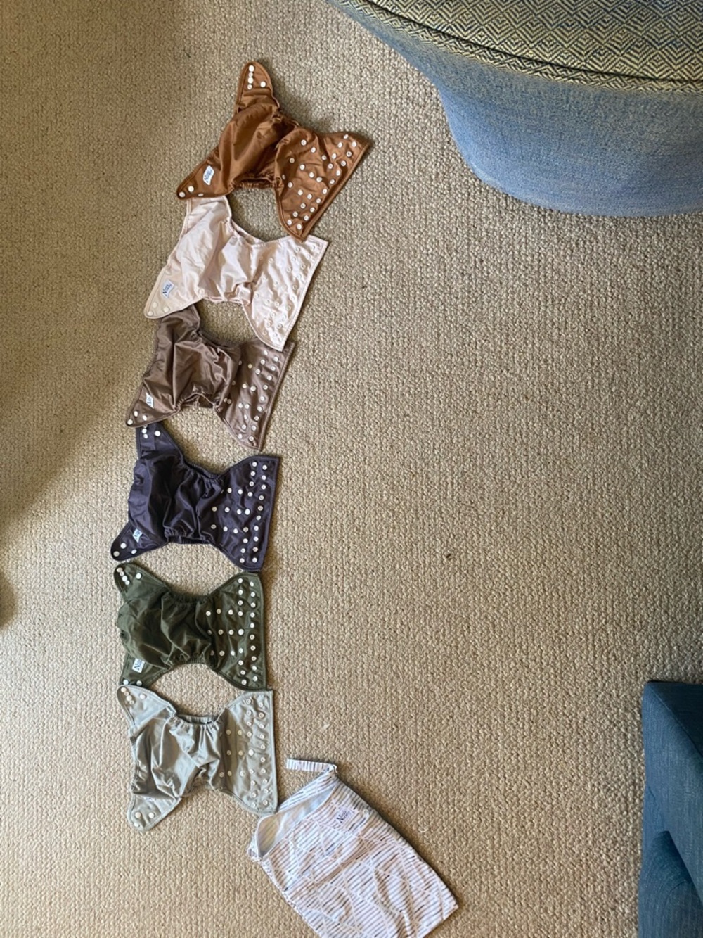 Excellent Used Condition Diaper Covers &  Cloth Diapers